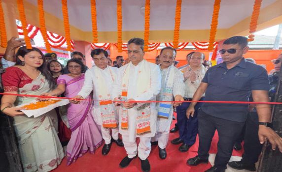 Tripura CM Dr. Manik Saha opens Urban Polyclinic at A.D. Nagar, Agartala.